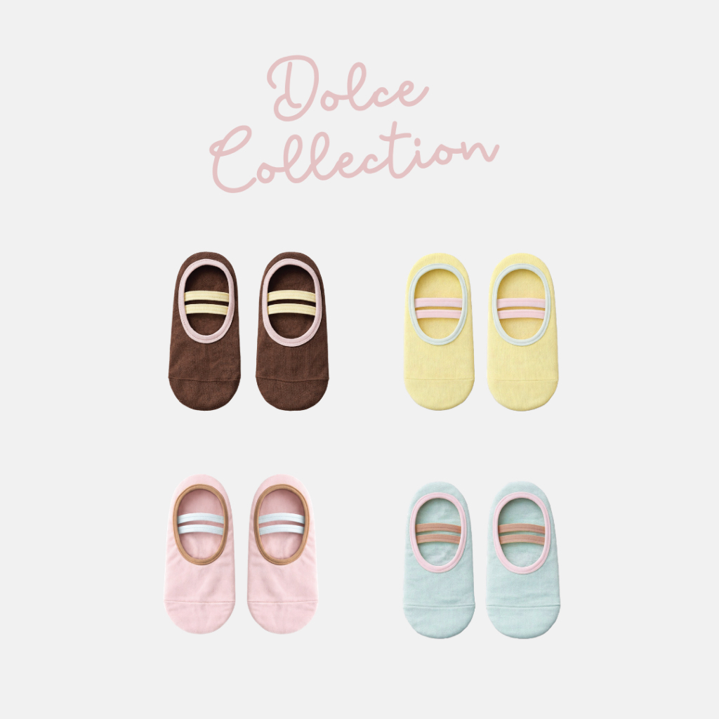 Dolce Collection | ถุงเท้ากันลื่น ถุงเท้าโยคะ พิลาทิส