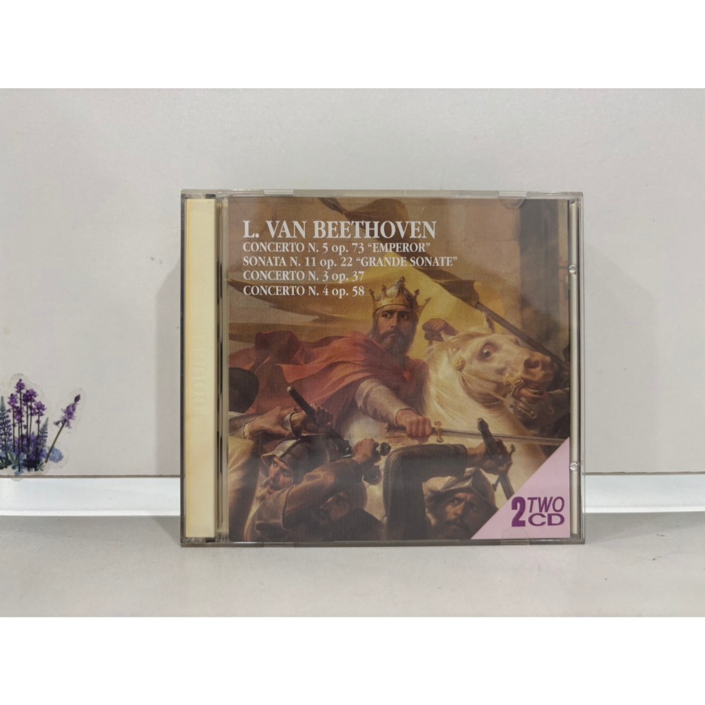 2 CD MUSIC  ซีดีเพลงสากล   L. VAN BEETHOVEN CONCERTI N. 3-4-5-LCB 115     (B5E53)