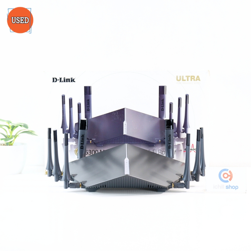 ROUTER (เราเตอร์) D-LINK DIR-895L AC5300 MU-MIMO UITRA WI-FI ROUTER (GRAY) P17326