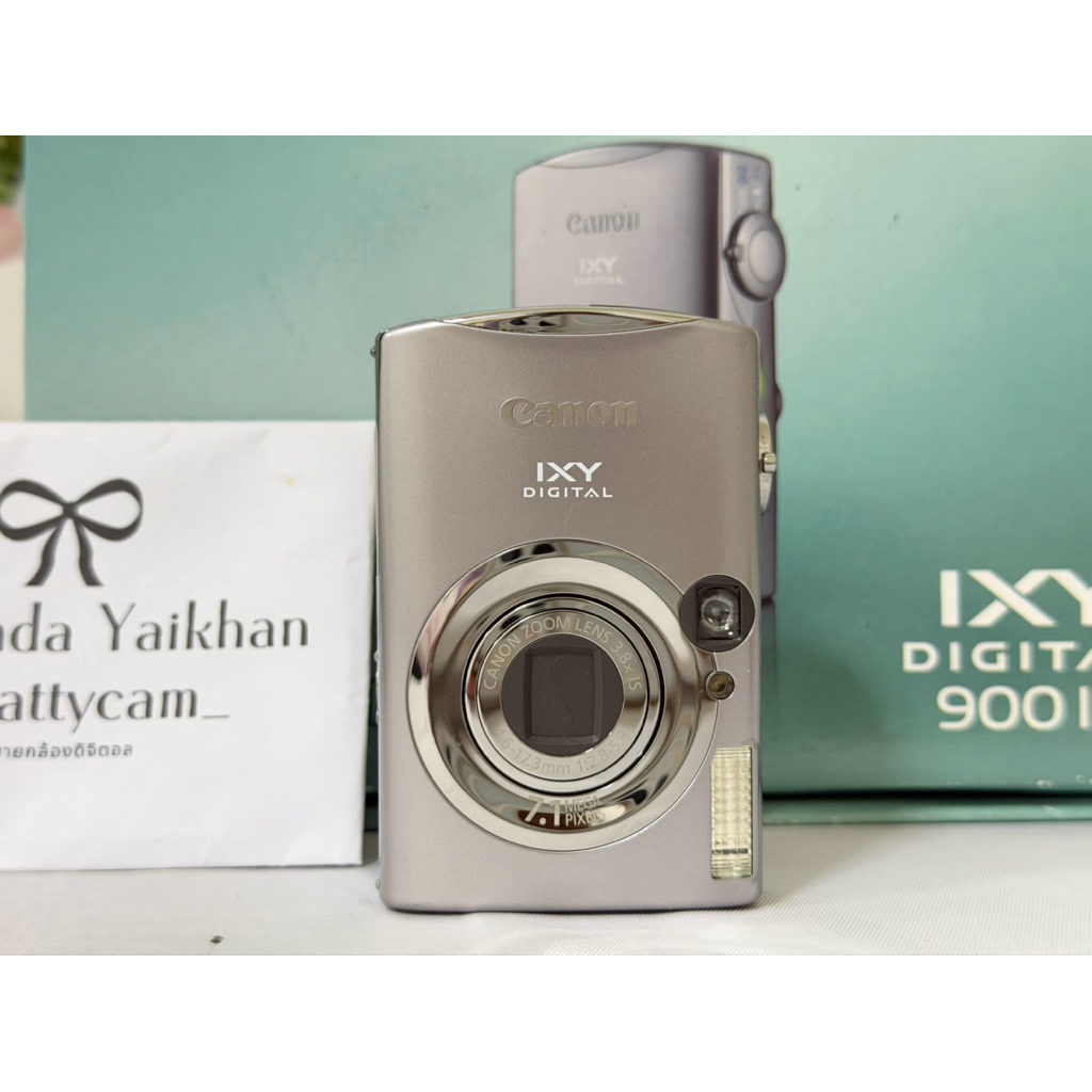 Canon ixy 900is งานกล่องสีเงิน🤍📦