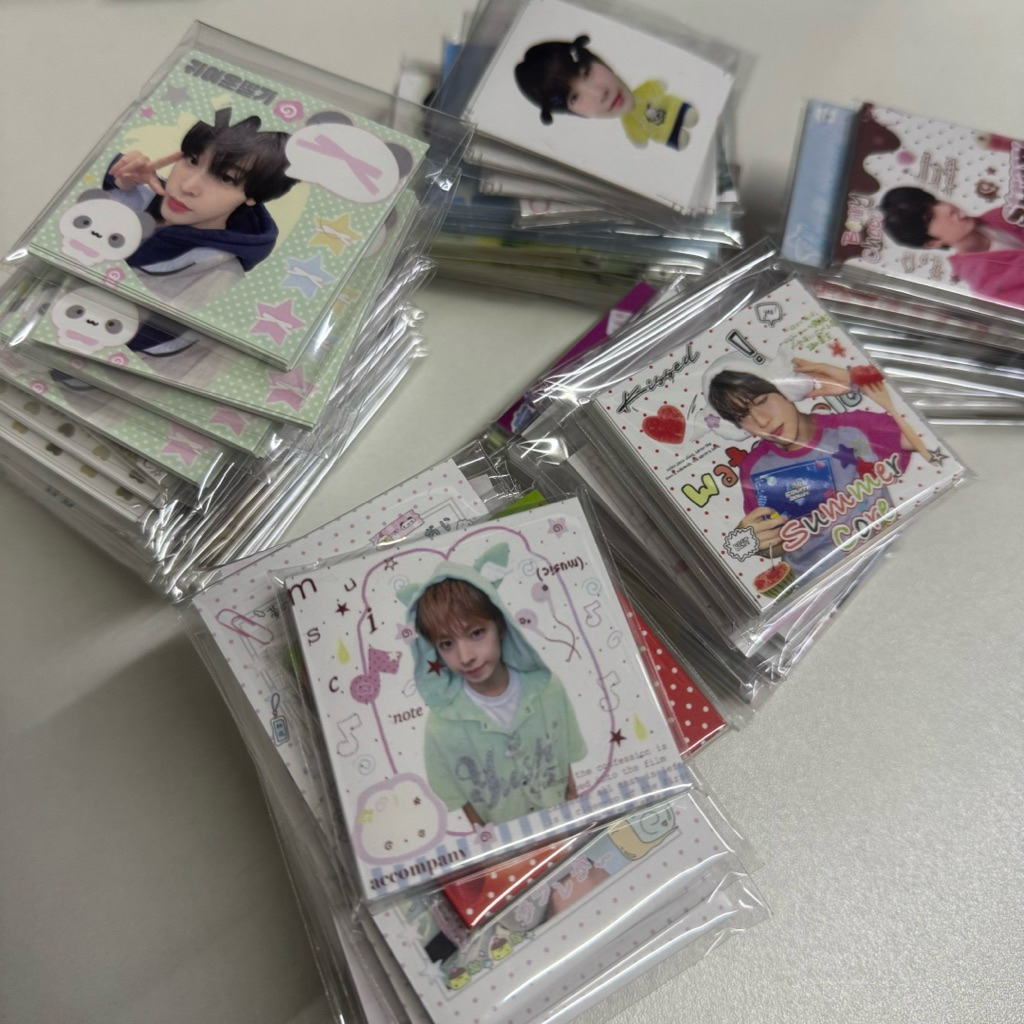 [ระบุลาย] 🌟เซทของแถม NCT WISH | โฟโต้การ์ด สติ๊กเกอร์