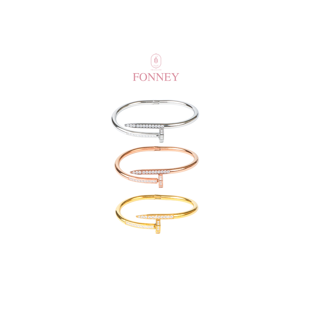 PBL-04 กำไลตะปู (Nail) สแตนเลส 316L FONNEY(TH)