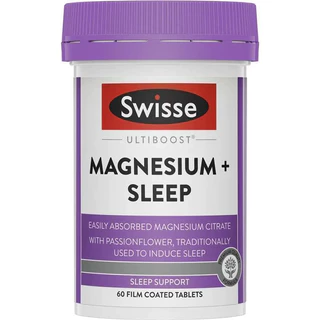 Swisse Magnesium+Sleep 60เม็ด EXP02/2028