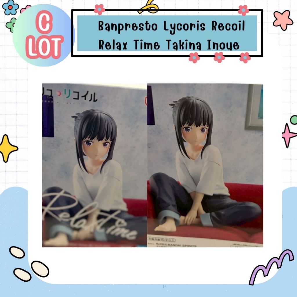 Banpresto Lycoris Recoil Relax Time Takina Inoue