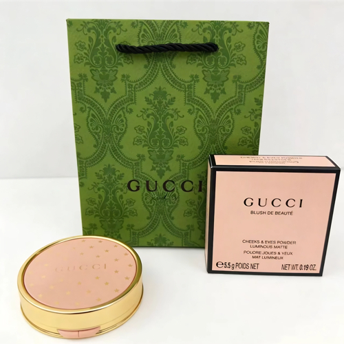บลัชออน Gucci Blush De Beauté 5.5g เนื้อละมุนเกลี่ยง่าย แก้มดูสุขภาพดีสไตล์ไฮเอนด์ ของแท้ 100% พร้อมส่งทันที