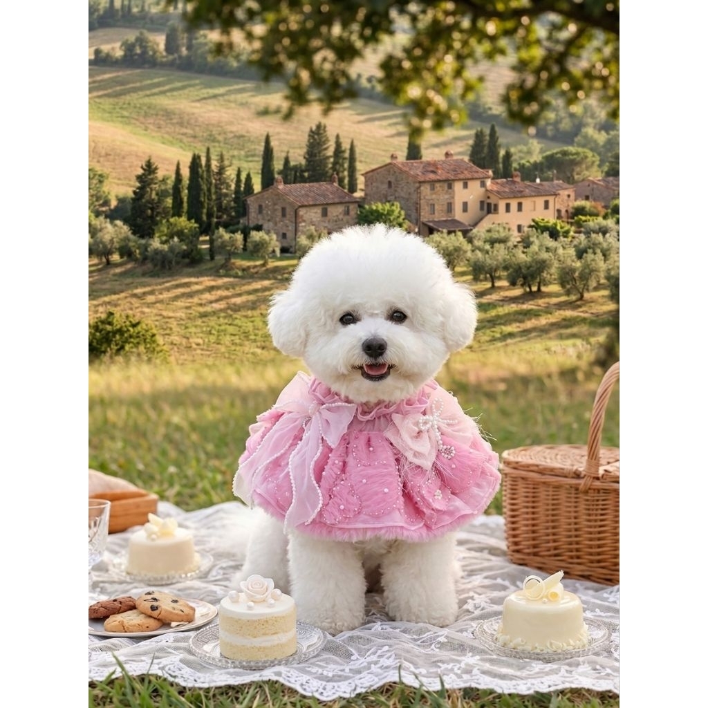 Fairy Tail | Posy ผ้าลายดอกไม้ เสื้อหมาแมว Wedding