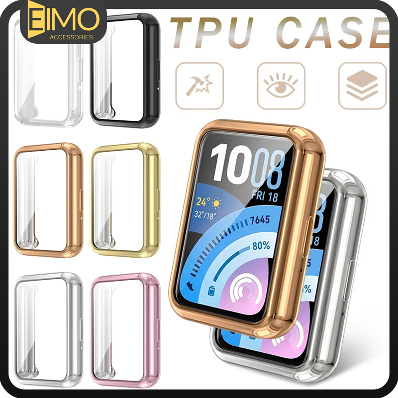 อ่อนนุ่ม Tpu กรณีแสดง For Huawei Band 11 /11 Pro ปลอกป้องกัน HUAWEI Band 10 9 8 ฝาครอบป้องกันหน้าจอ