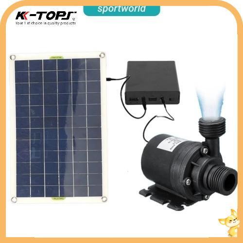 ปั๊มน้ำจุ่มพลังงานแสงอาทิตย์ขนาดเล็ก ปั้มน้ำโซล่าเซลล์12V  ปั้มจุ่มโซล่าเซลล์ ผลิตพลังงานแสงอาทิ