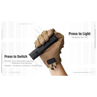 ไฟฉาย NITECORE EDC07 สว่าง 1500 LUMENS ส่องไกล 132 เมตร
