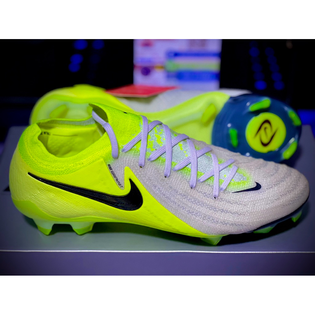 NIKE PHANTOM GX 2 EILTE FG 🩶💚🖤 รองเท้าของแท้100%