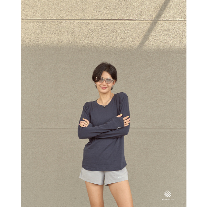 WOMEN LONGSLEEVE TEE - NEW FABRIC