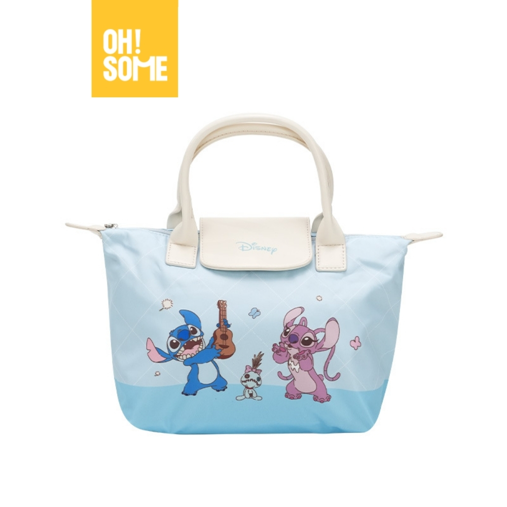OHSOME x Disney กระเป๋าใส่อาหารกลางวันลาย Stitch & Angel