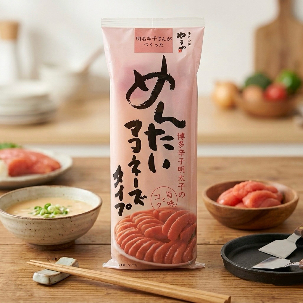พร้อมส่งในไทย มายองเนส​ผสมไข่ปลาเมนไทโกะจากญี่ปุ่น