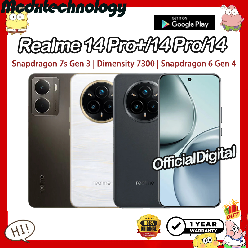 Realme 14 Pro+ Realme 14 Pro Plus Snapdragon 7s Gen3 Realme 14 Pro Dimensity 7300 Energy Realme 14 S