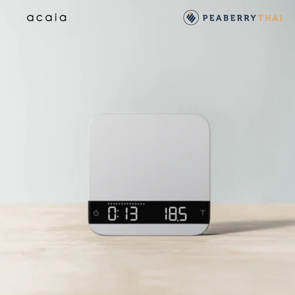 Acaia Lunar ตราชั่งดิจิตอลสำหรับทำกาแฟ เครื่องชงกาแฟ เครื่องชั่งกาแฟ จับเวลาดริป ชั่งน้ำหนักกาแฟ