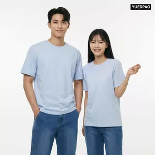 Yuedpao Oversized Timeless 2026 ผ้าหนายับยากรีดง่าย เสื้อยืดทรงหลวม ดีไซน์คลาสสิค เสื้อยืดเปล่า โอเวอร์ไซส์ Set Pastel