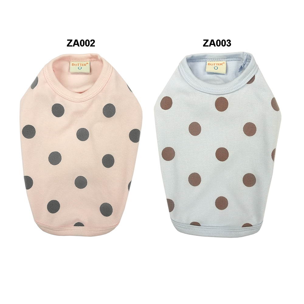 BUTTER DOGWEAR เสื้อยืด แขนกุด เสื้อสำหรับสุนัข หรือ สัตว์เลี้ยง รุ่น ZA002 , ZA003