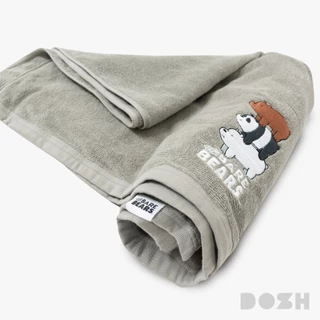 DOSH TOWEL WE BARE BEARS ผ้าขนหนูลายลิขสิทธิ์ FBBMW5002-TD