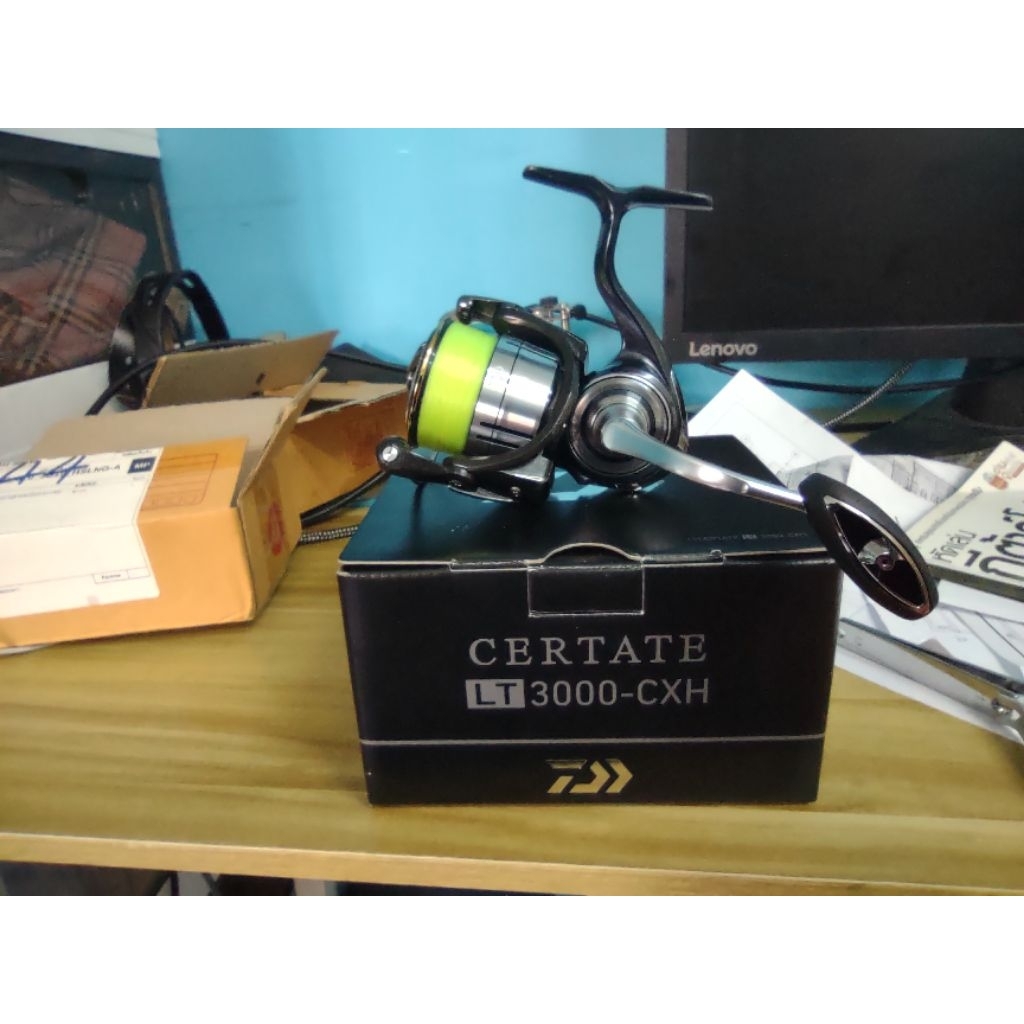 รอกตกปลามือสอง Daiwa certate lt 3000cxh