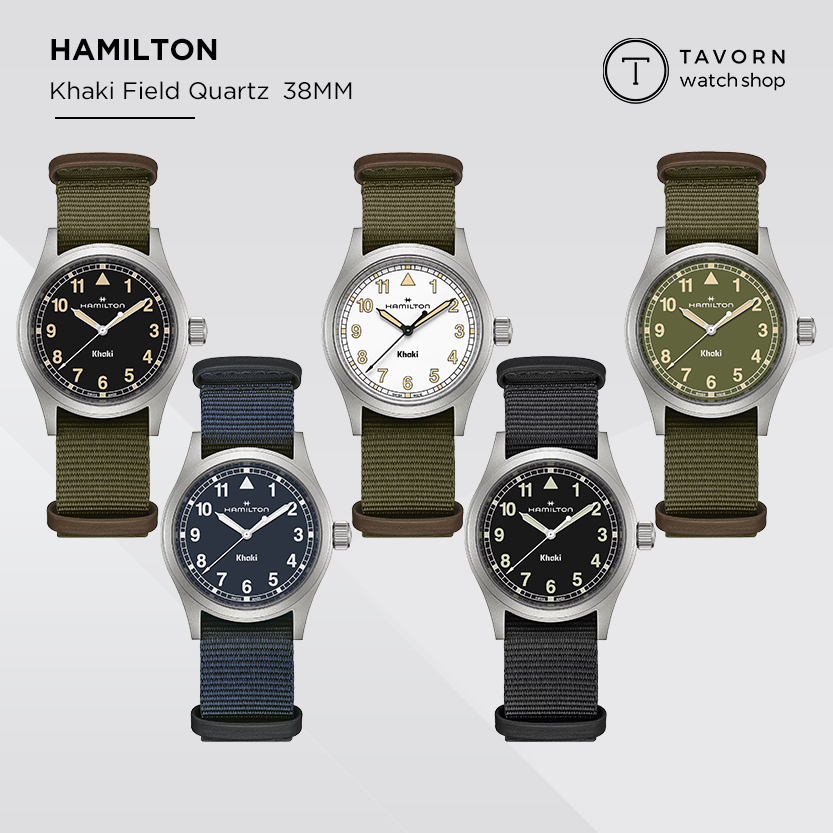 นาฬิกา Hamilton Khaki Field Quartz 38MM