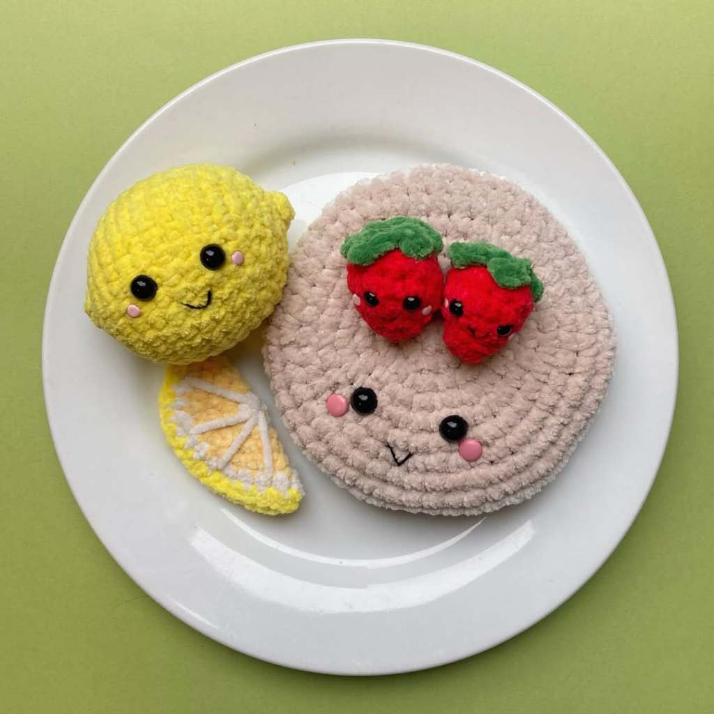 DMC Happy Chenille ชุด kit ถักตุ๊กตานุ่มนิ่ม Amigurumi ไหมมินิ 25 ม้วน ราคา ถูกที่สุด ดีลบีเคเค แกลเลอรีภาพที่ 7