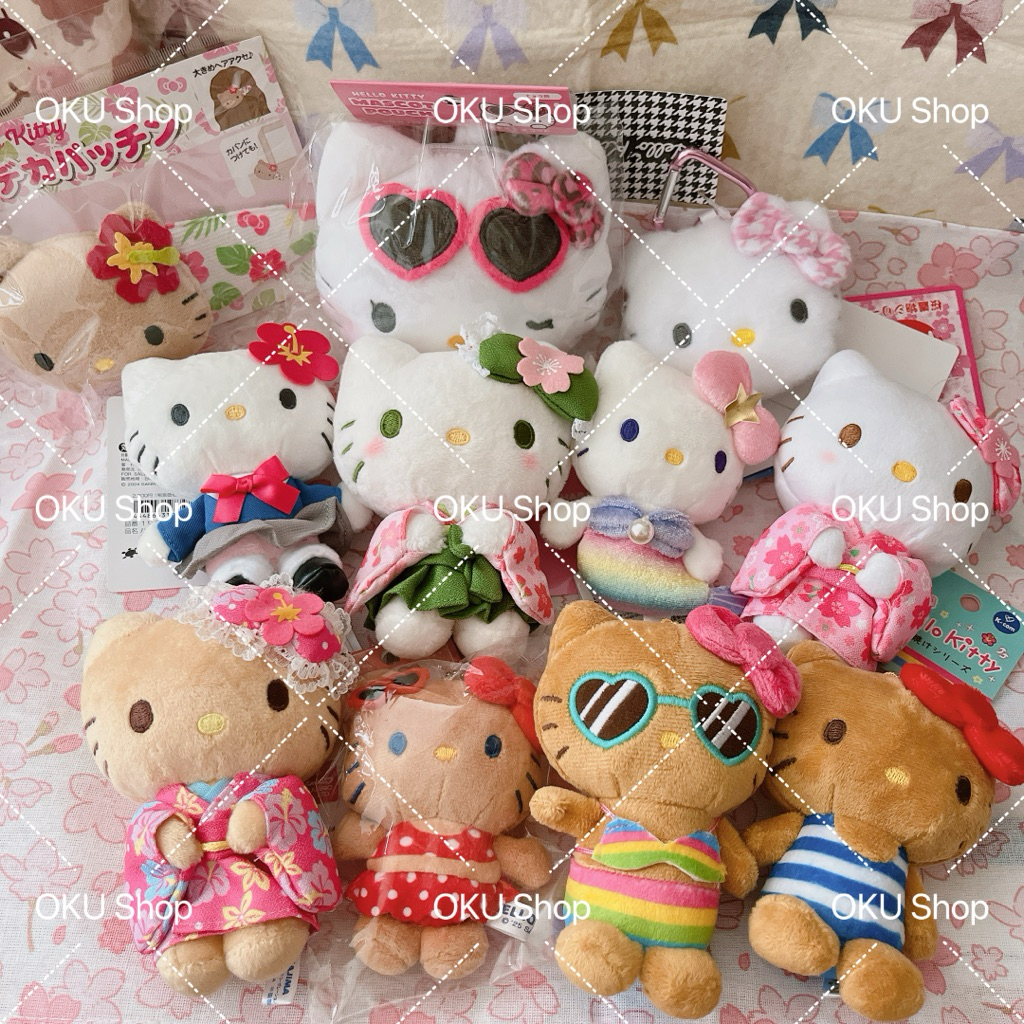 พร้อมส่ง พวงกุญแจ Hello Kitty ของแท้จากญี่ปุ่น 🇯🇵