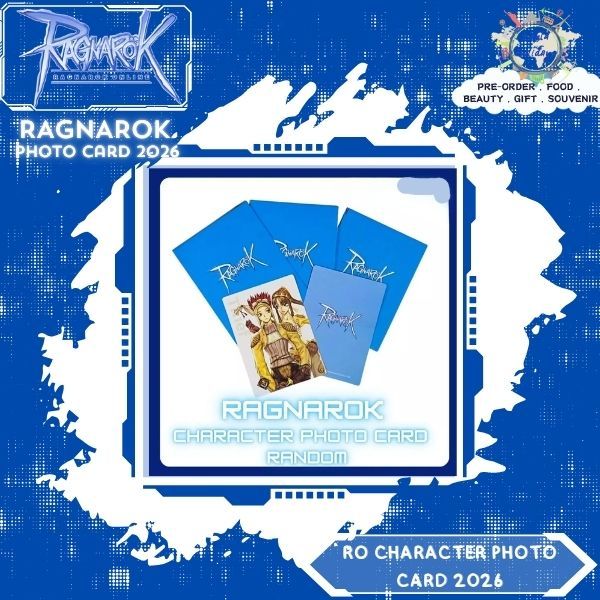 Ragnarok Character photo card การ์ดอาชีพ Ragnarok 2026 (แบบสุ่ม)