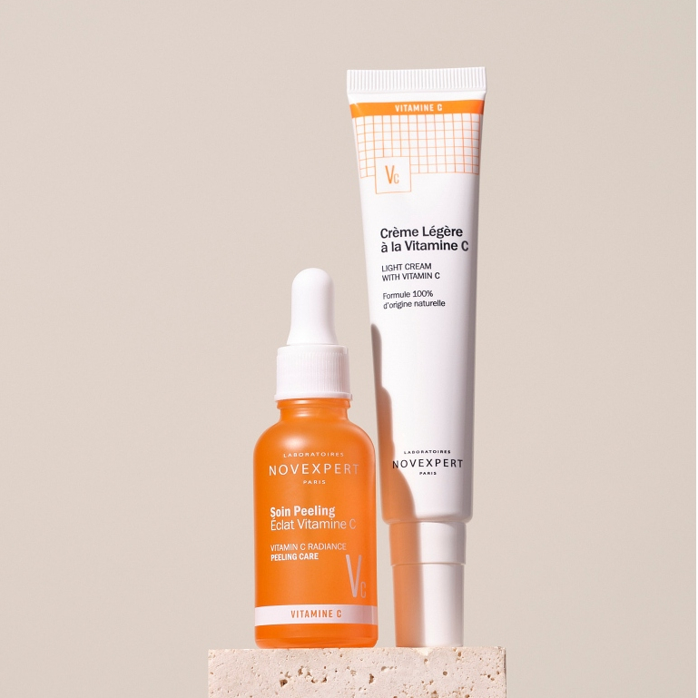 EXP.12/26 NOVEXPERT VITAMIN C RADIANCE PEELING CARE 30 ml วิตามินซี ผลัดเซลล์ผิว ผิวกระจ่างใส ผิวแลดูเรียบเนียนขึ้น รูปที่ 6