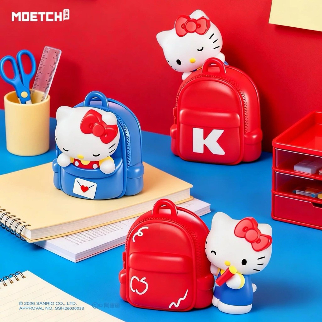 (1 กล่องจุ่ม) Hello Kitty Wonderful Backpack Series (พร้อมส่งในไทย 🇹🇭)