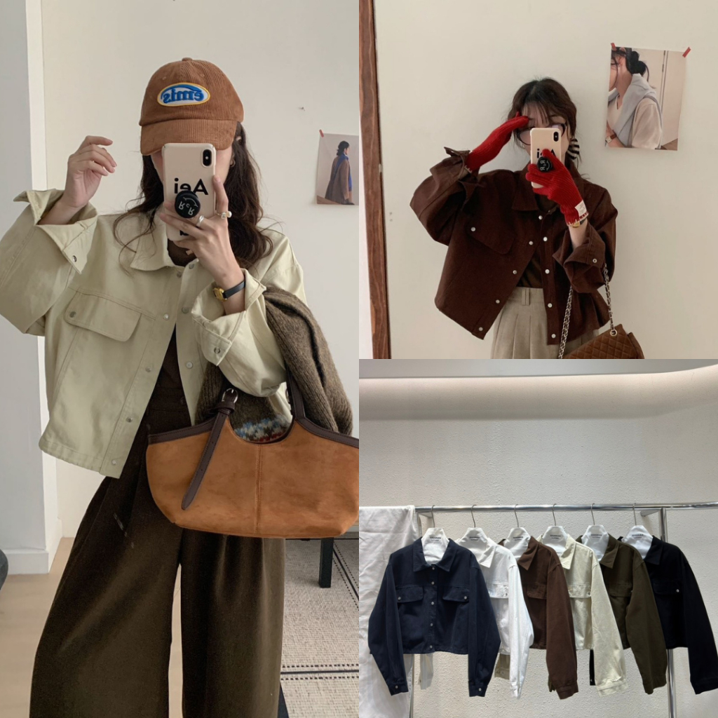 WANWAN 216 เสื้อJacketผ้ายีนส์+Cotton