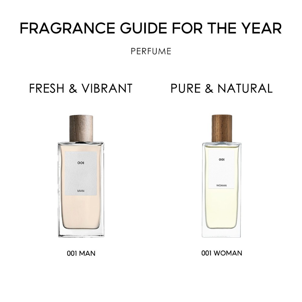 จัดส่งด่วน🚀 แท้ 100%✅001 Man & 001 Woman EDT 2ml/5ml/10ml น้ำหอมผู้ชาย น้ำหอมแบบพกพา