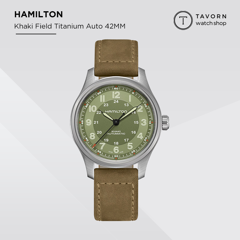 นาฬิกา Hamilton Khaki Field Titanium Auto 42MM รุ่น H70545560