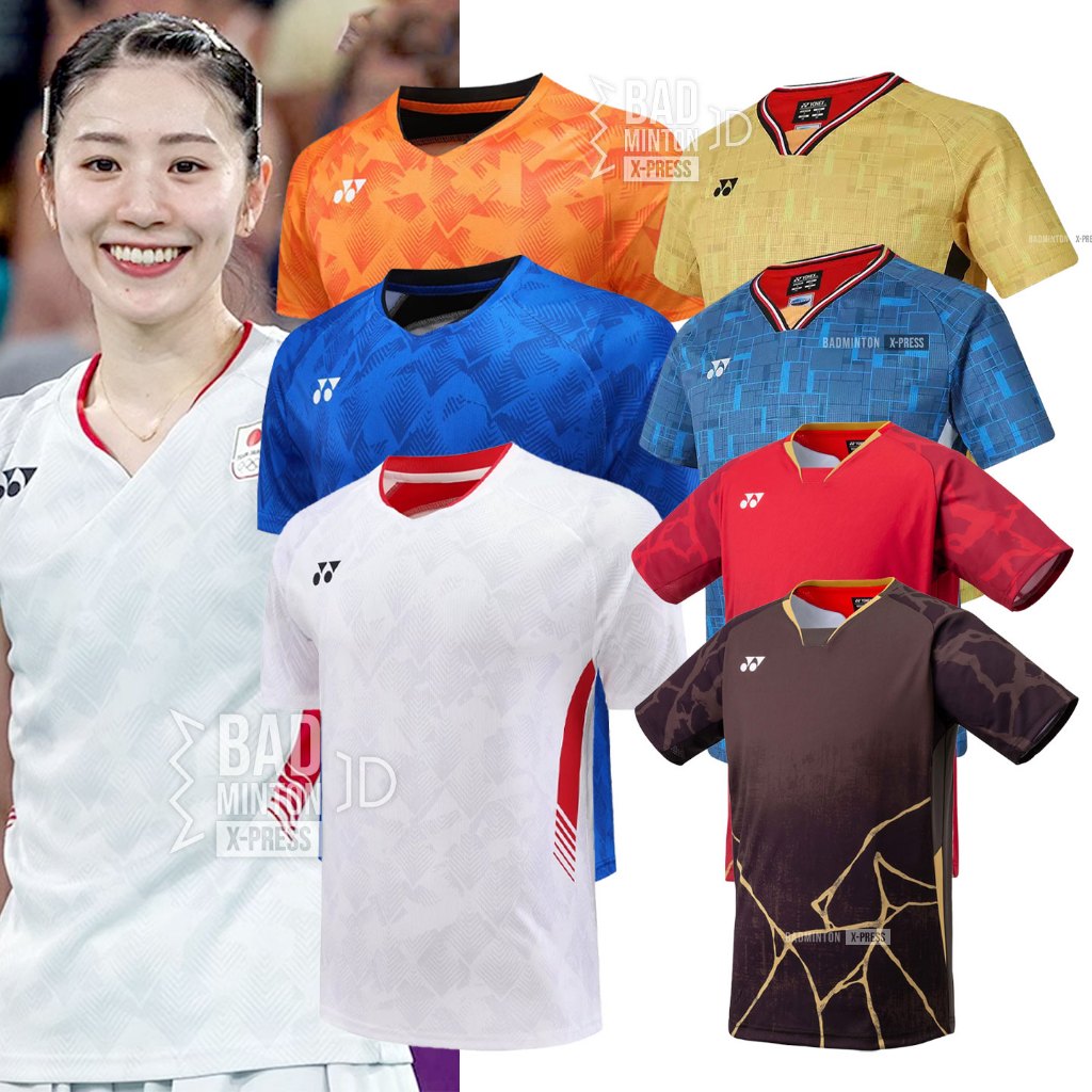 ⚡️ [ส่งจากไทย] เสื้อแบดมินตัน โยเนก Japan Badminton Team Olympic 2024 ส่งจากคลังสินค้าในไทย มีบริการเก็บเงินปลายทาง⚡️