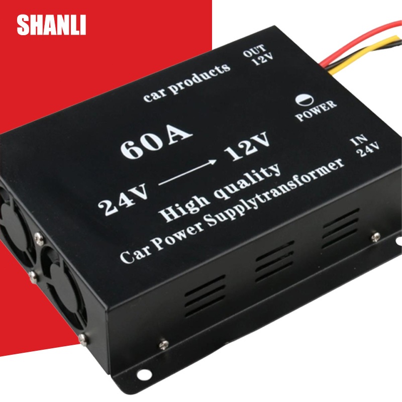 เครื่องแปลงไฟ 24V Step down DC 24V to 12V เครื่องแปลงไฟDC24vเป็น12 Converter 24V to 12V อุปกรณ์แปลงไ