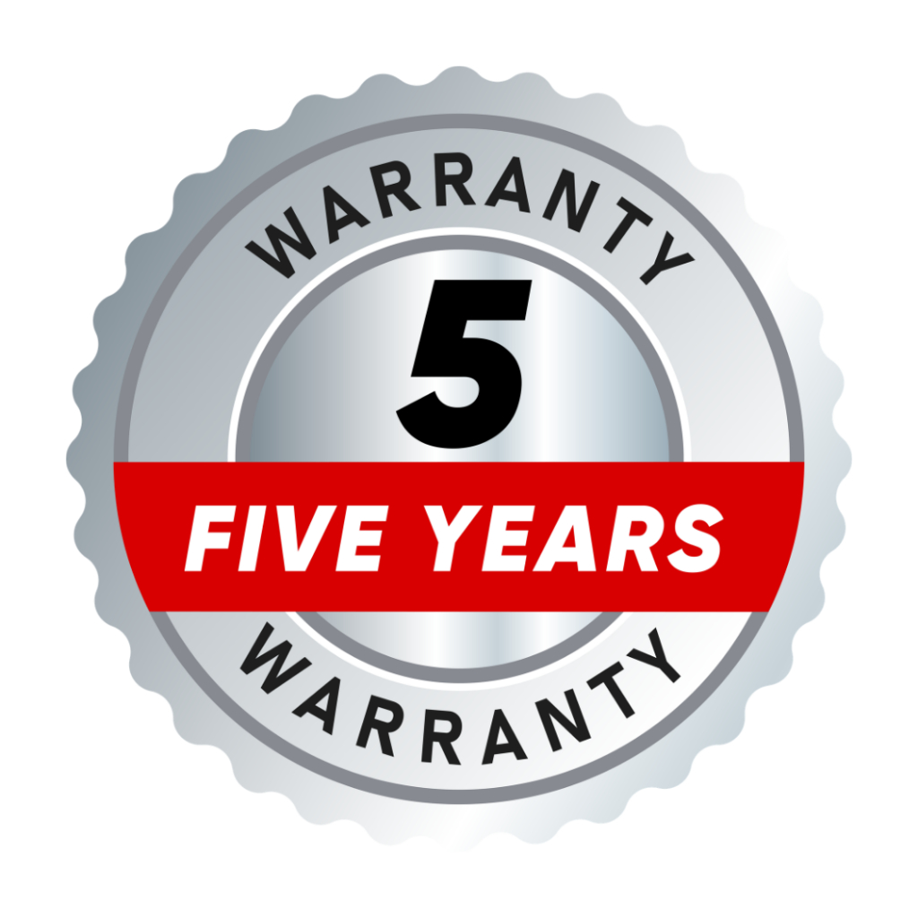 แถมฟรีการรับประกัน 5 ปี 🎁 Comes with Free 5-Year Warranty