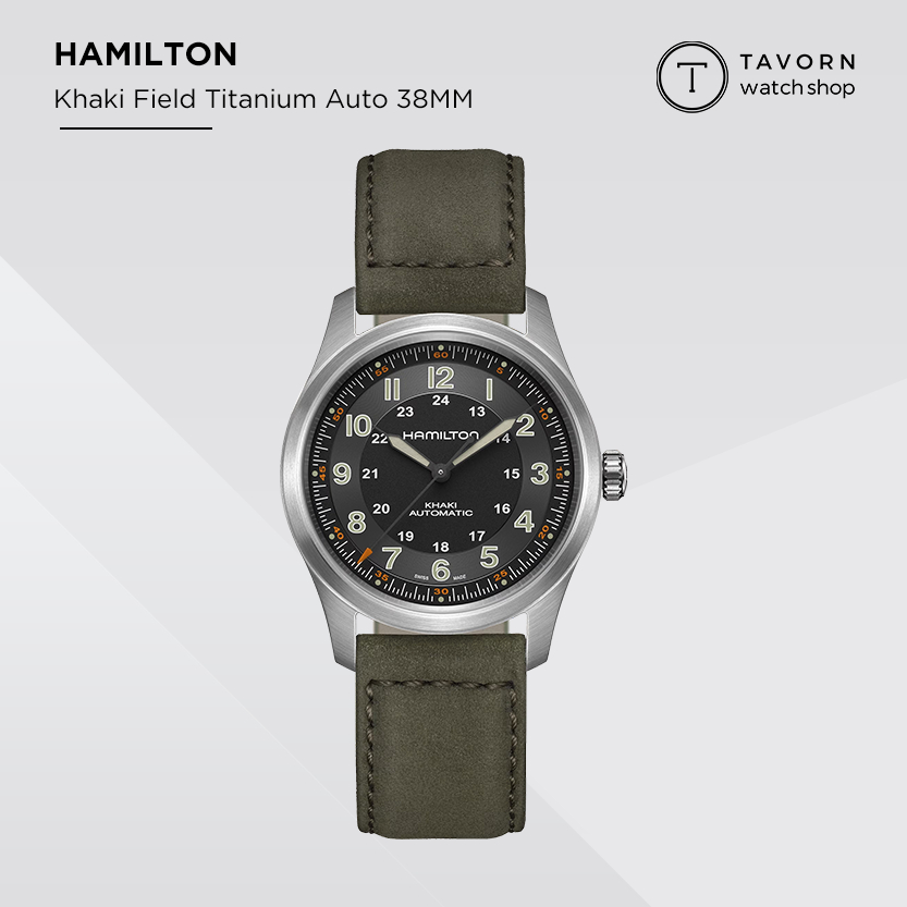 นาฬิกา Hamilton Khaki Field Titanium Auto 38MM รุ่น H70205830