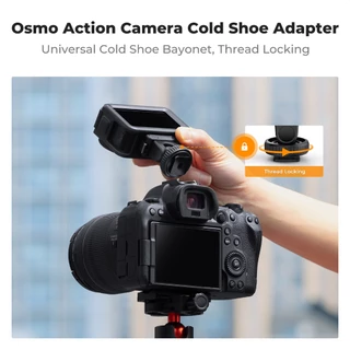 K&F CONCEPT Magnetic Quick Release Adapter Mount อะแดปเตอร์ยึดแบบปลดเร็ว สําหรับ DJI Action3/4/5 PRO