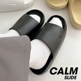 Calm Slide รองเท้าแตะ หัวรูระบายอากาศได้ดี ใส่สบายไม่ขัดเท้า…