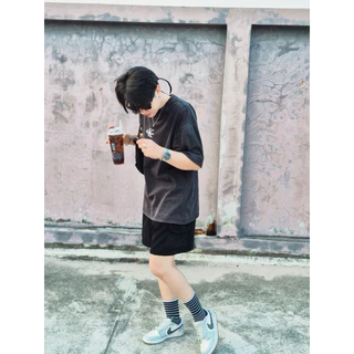 กางเกงขาสั้นคาร์โก้ ผ้าลูกฟูก (Free Size 26-34) กางเกงขาสั้นผู้ชาย-หญิง สไตล์วินเทจ แมตช์ง่าย