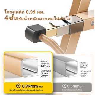 Magic Pocket เก้าอี้แคมป์ปิ้ง เก้าอี้สนามพับ พับได้ เหล็กคาร์บอน รับน้ำหนัก 300KG แถมถุงเก็บ พร้อมส่ง