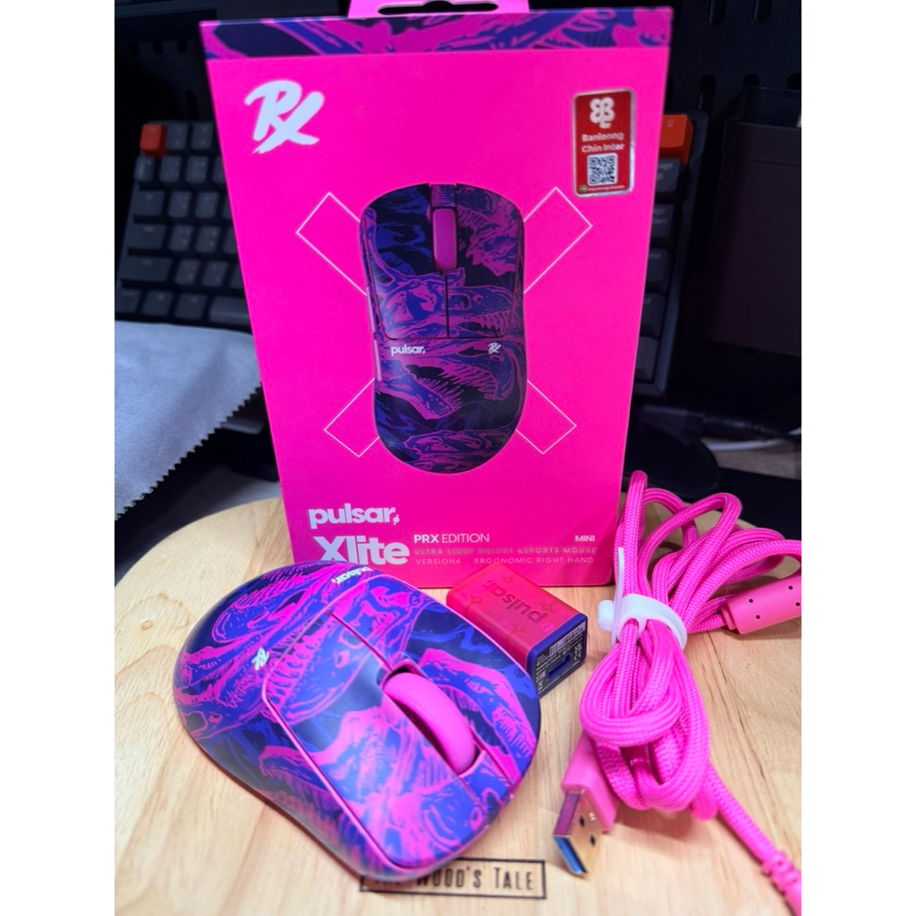 Pulsar Xlite V3 Mini PRX Edition Wireless Gaming Mouse (Limited)หยิบใช้งาน1-2 ครั้งซื้ิอมาสะสม