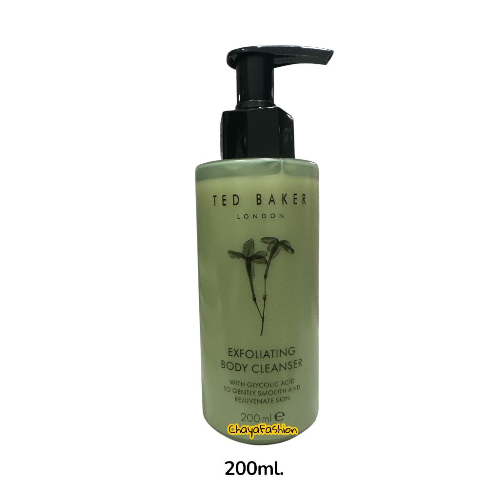 *SALE* Ted Baker เท็ด เบเกอร์ ลอนดอน เอ็กซ์โฟลิเอติ้ง บอดี้ คลีนเซอร์ 200มล. Exp04/27