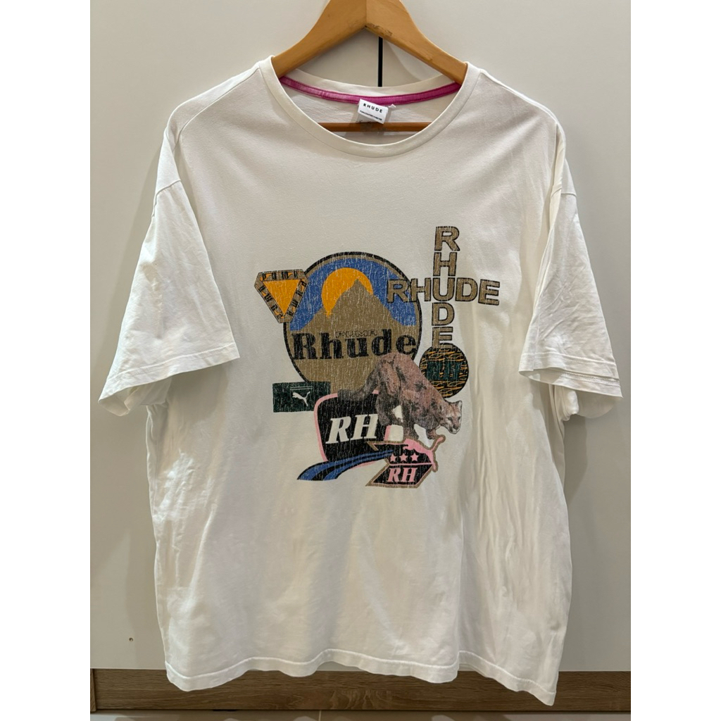 เสื้อยืดมือสอง PUMA x Rhude อก48