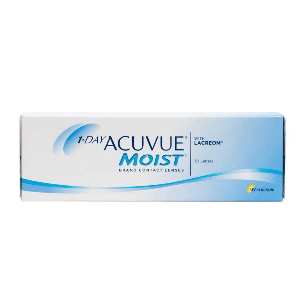 1-Day Acuvue Moist(BC:9)(เลนส์รายวัน/15คู่)