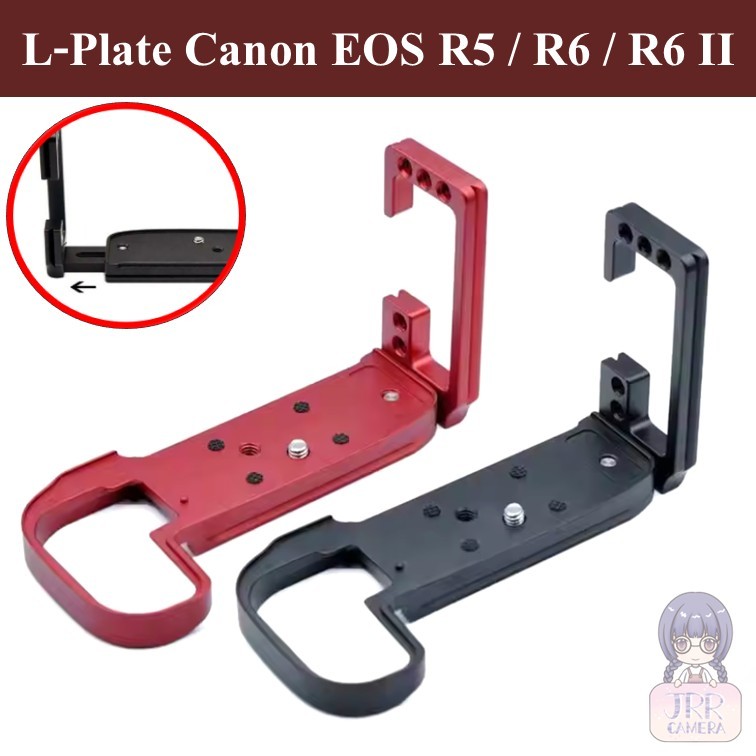 L-PLATE สำหรับ Canon EOS R5 R6 R6II by JRR / Canon EOS R5 R6 R6II L Bracket Plate Canon EOS R5 R6 R6