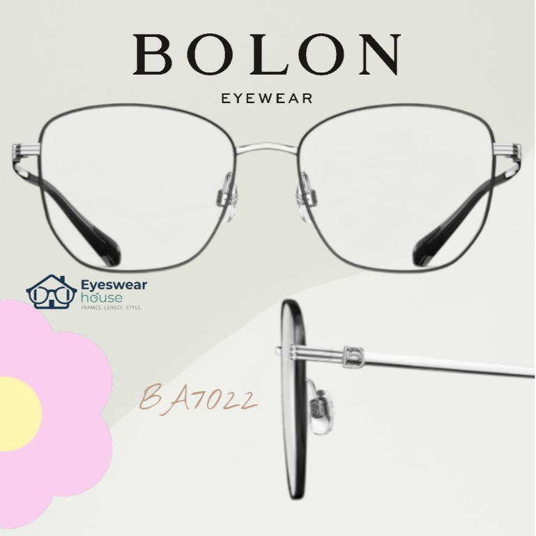 กรอบแว่นตา BOLON (BA7022) พร้อมเลนส์สายตา