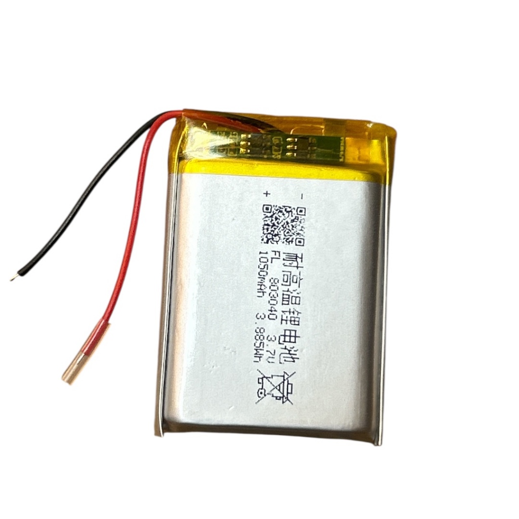 803040 1000mAh แบตเตอรี่ แบตกล้อง ลำโพงบลูทูธ เครื่องปริ้นส์ GPS ไฟฉาย อุปกรณ์ diy