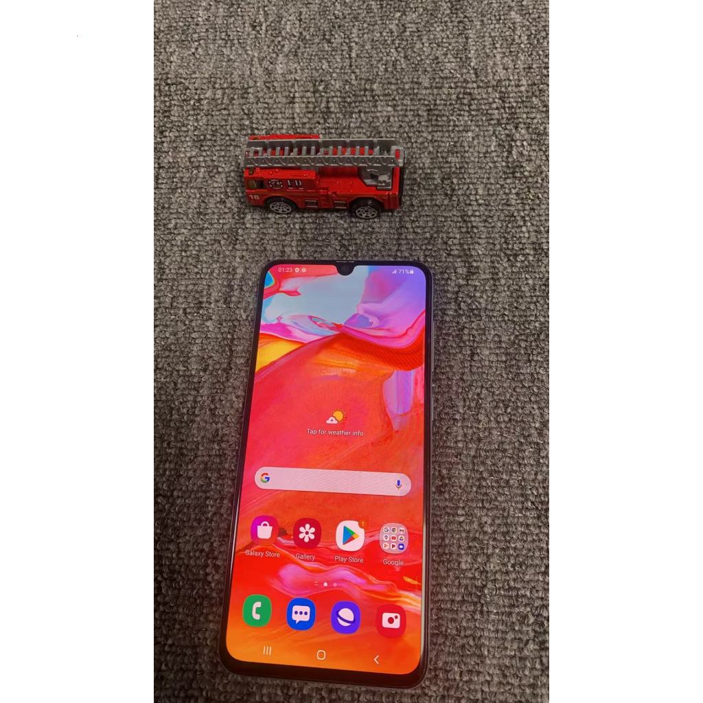 โทรศัพท์ Samsung Galaxy A70 128GB 4G — มือสอง, ผ่านการทดสอบครบถ้วน