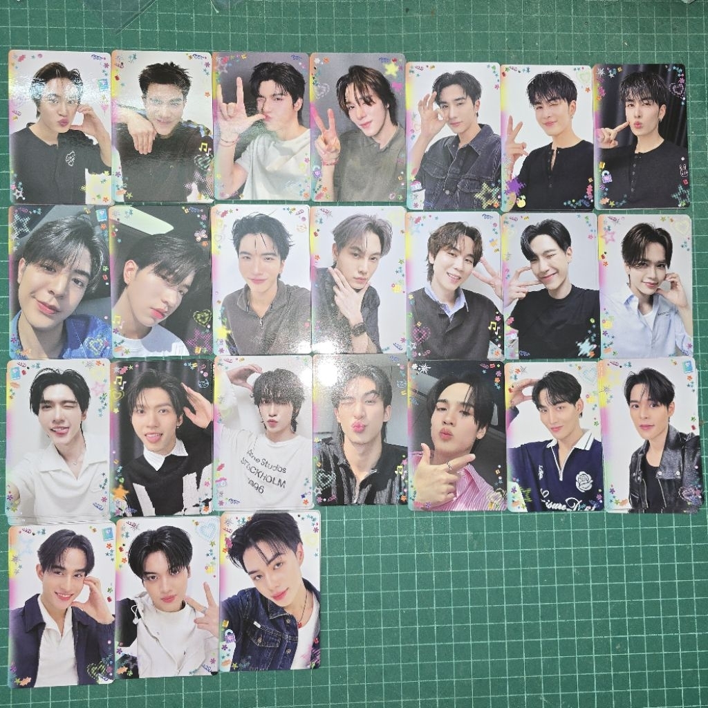 GMMTV Selfie Heart Shot RANDOM CARD GEMINI FOURTH SKY NANI WINNY SATANG PERTH SANTA BOUN PREM JUNIOR