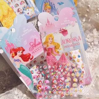 💅🏻สติ๊กเกอร์ติดเล็บเด็ก 6 บาท💅🏻สติ๊กเกอร์ติดหู ตุ้มหู Nail sticker (ราคาต่อ 1 แผ่นนะคะ) earing สติ๊กเกอร์ติดเล็บเด็ก 3D